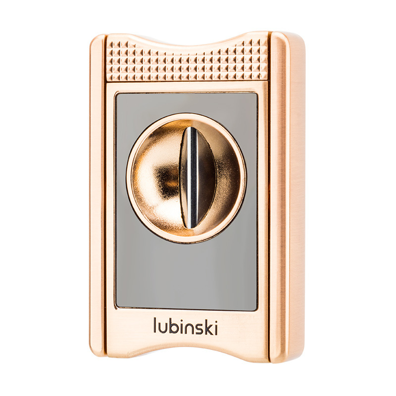 Premium Cigar Case - LUBINSKI-V-образный зажим для сигар, держатель для