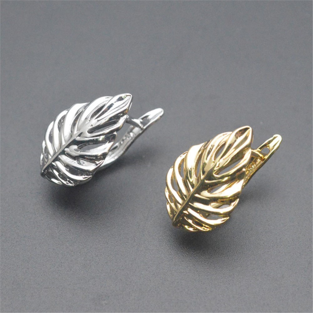 Gold Plated Jewelry - 1/2 шт. позолоченные 18-каратным золотом латунные