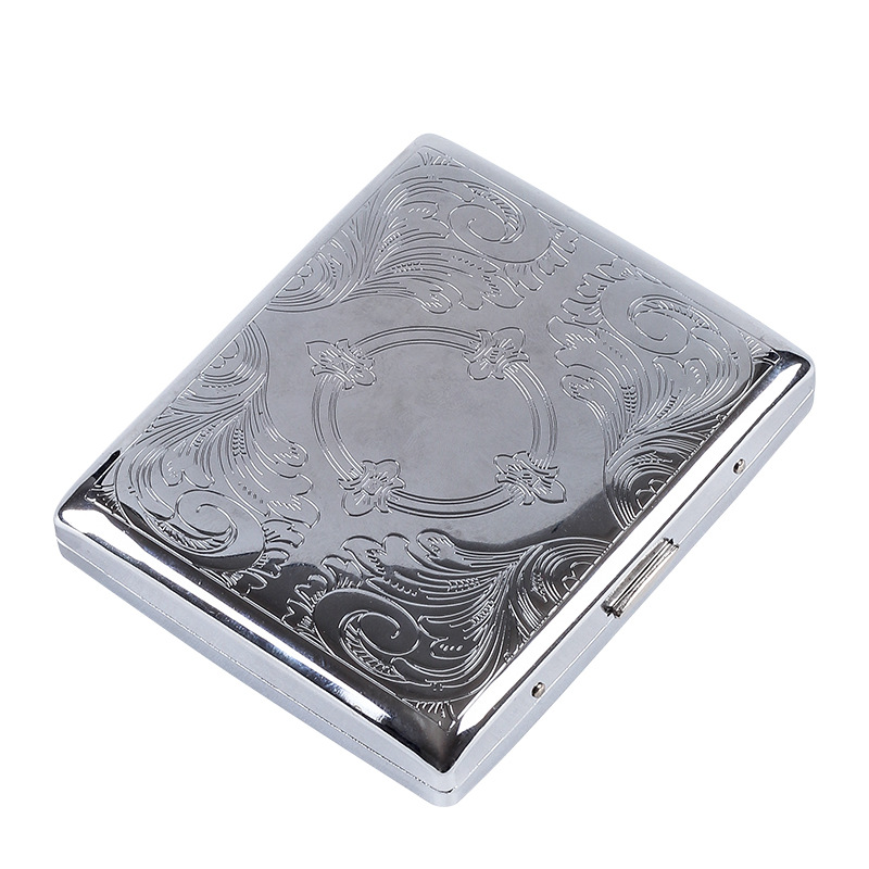 Premium Cigar Case - Винтажный металлический чехол для сигарет, оригинальный