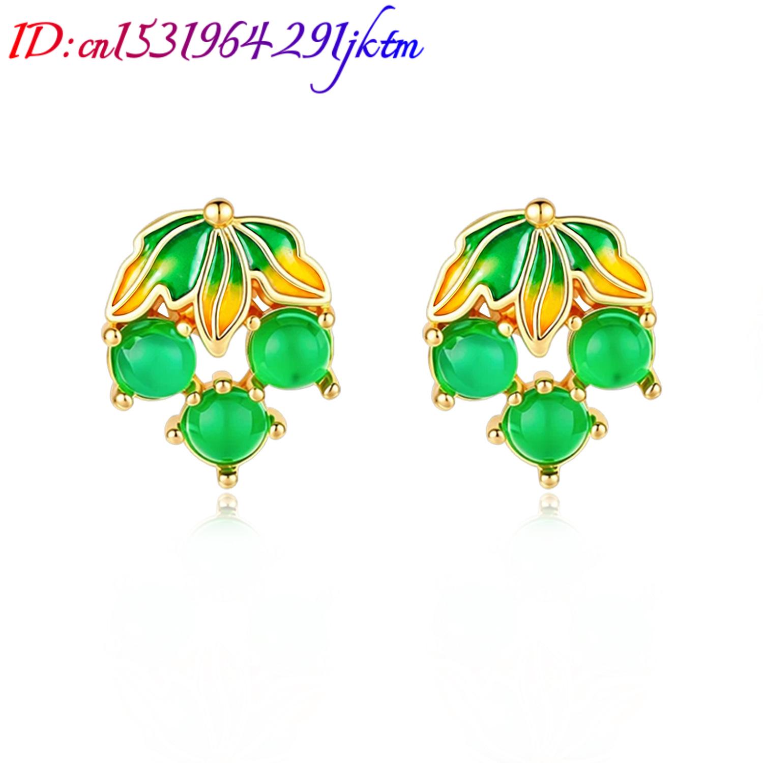 Бирманские серьги в виде виног – обзор и цена Gold Plated Jewelry
