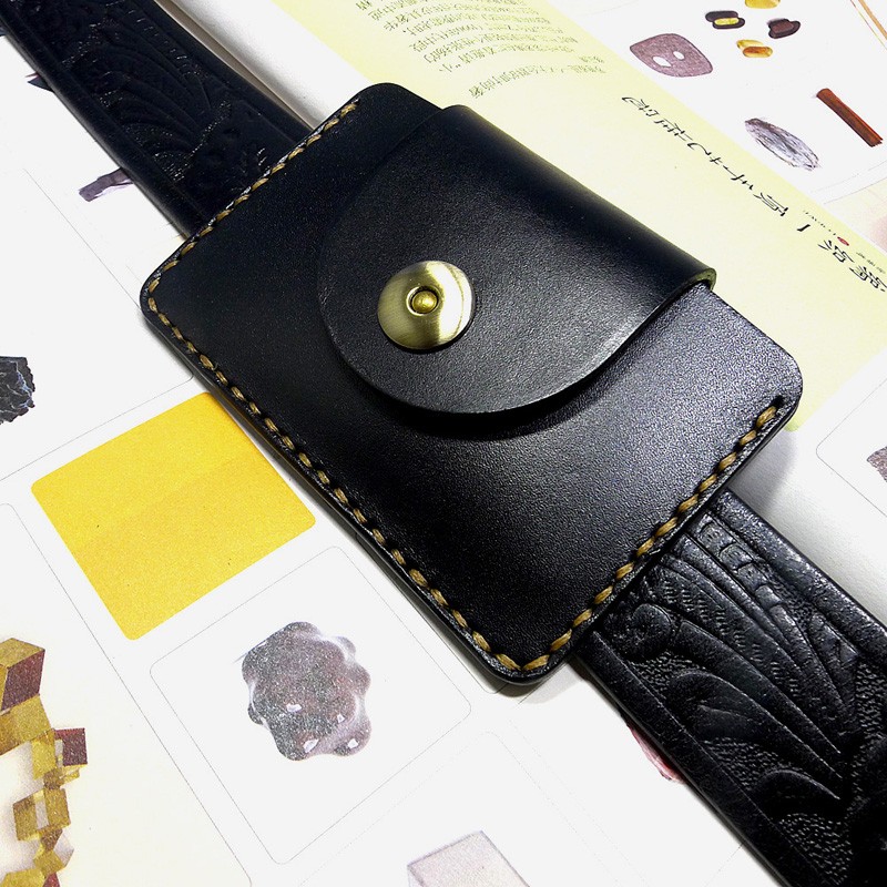 Ультратонкая поясная сумка Blo – обзор и цена Leather Wallet Men
