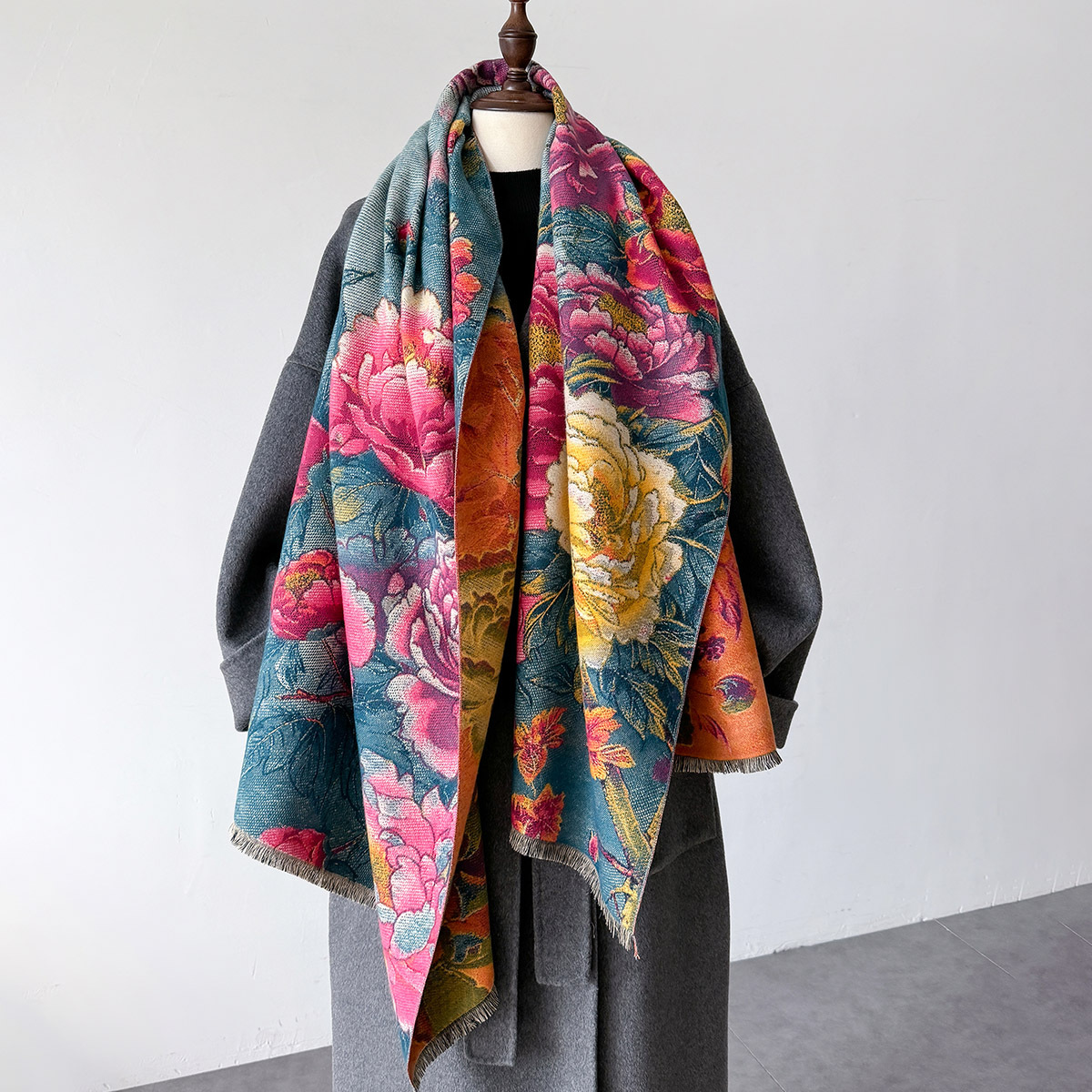 Теплый кашемировый шарф, женск – обзор и цена Cashmere Scarf