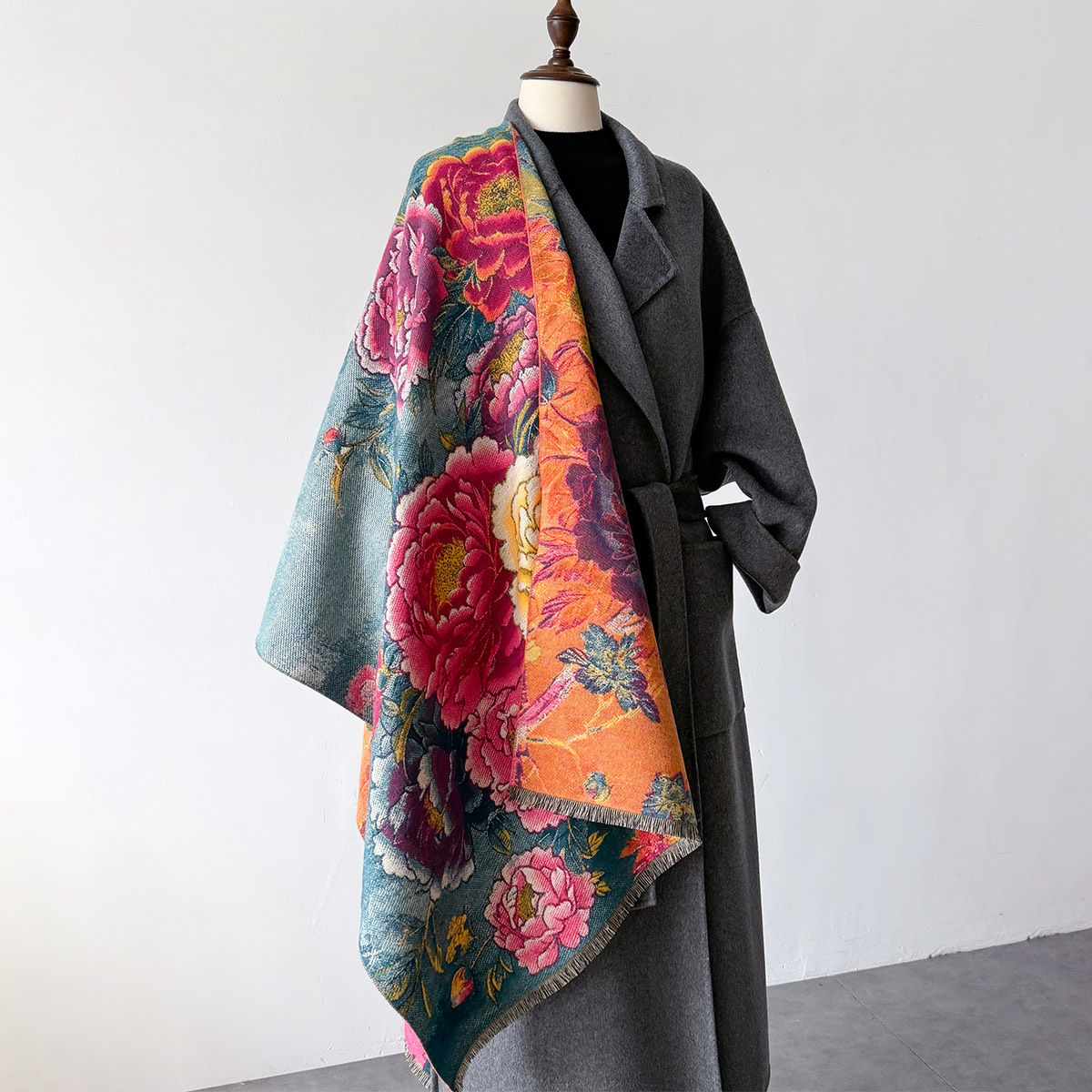 Теплый кашемировый шарф, женск – обзор и цена Cashmere Scarf