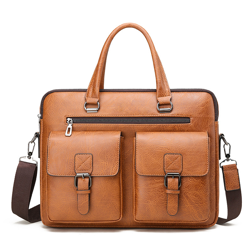 Роскошный брендовый деловой по – обзор и цена Leather Briefcase