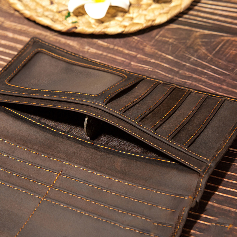 Мужской кошелек из натуральной – обзор и цена Leather Wallet Men