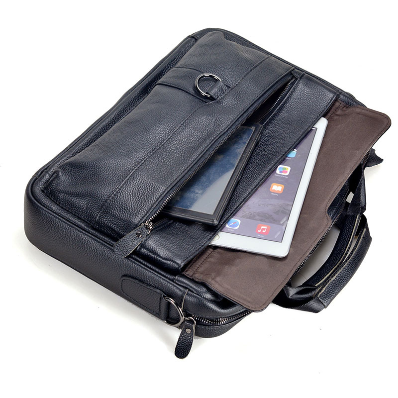 Большая мужская сумка из натур – обзор и цена Leather Briefcase