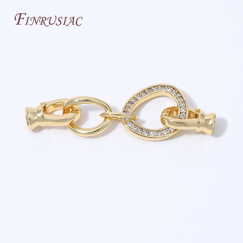 замки для бижутерии.1/2 шт. За – обзор и цена Gold Plated Jewelry