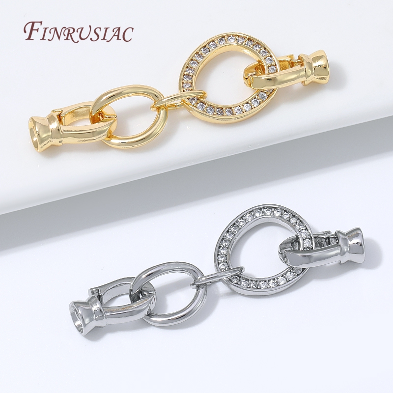замки для бижутерии.1/2 шт. За – обзор и цена Gold Plated Jewelry
