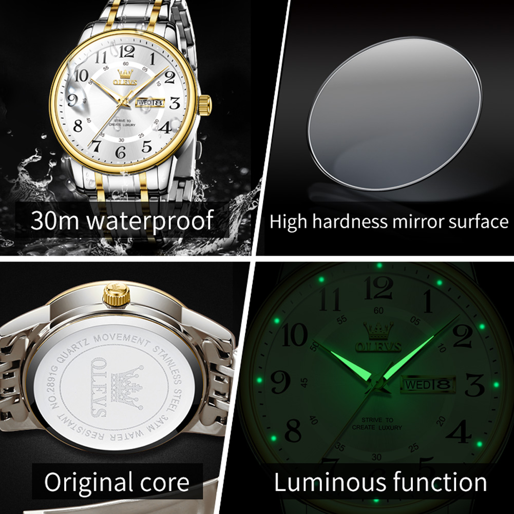 OLEVS повседневные модные мужс – обзор и цена Luxury Watch Men