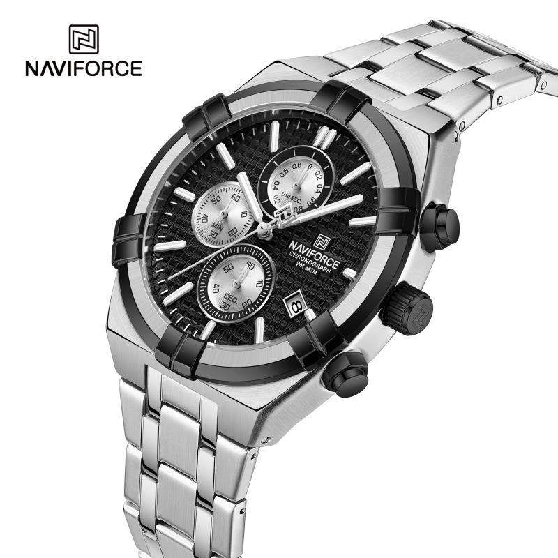 Мужские кварцевые часы NAVIFOR – обзор и цена Luxury Watch Men