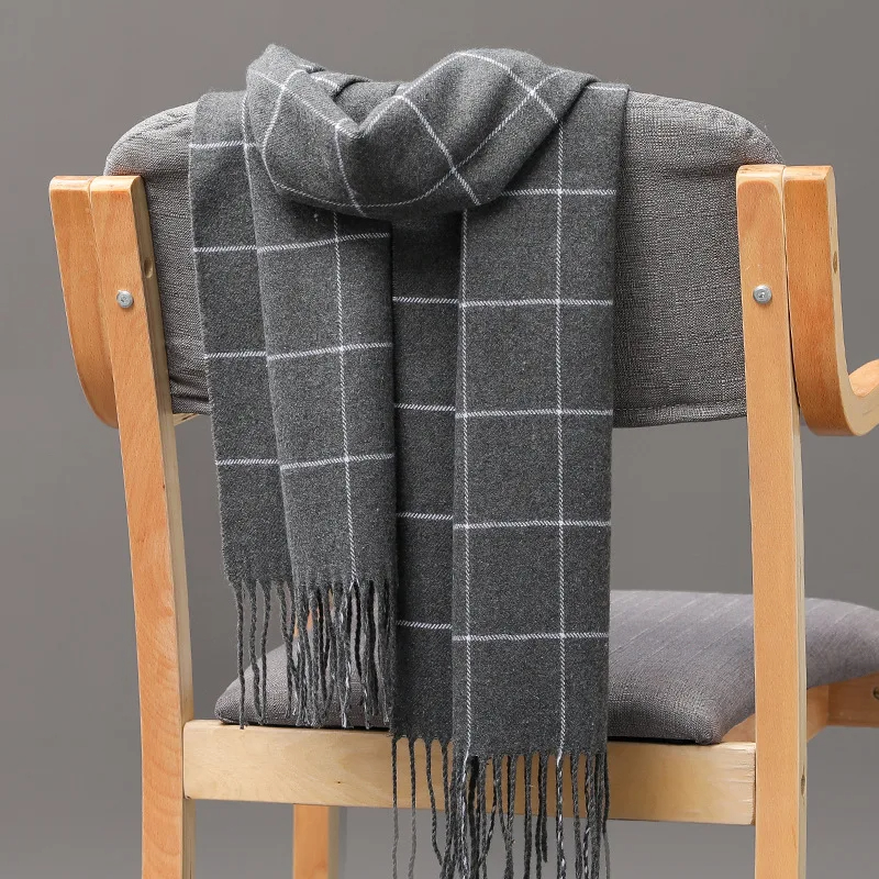 Новинка 2023, зимний мужской ш – обзор и цена Cashmere Scarf