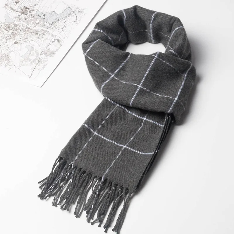 Новинка 2023, зимний мужской ш – обзор и цена Cashmere Scarf