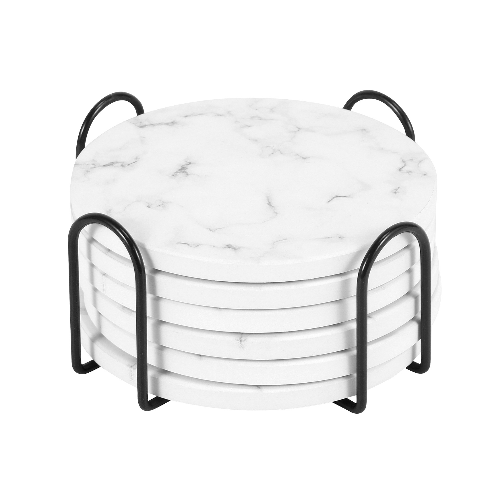 ABAH-абсорбирующие подставки д – обзор и цена Marble Coaster Set