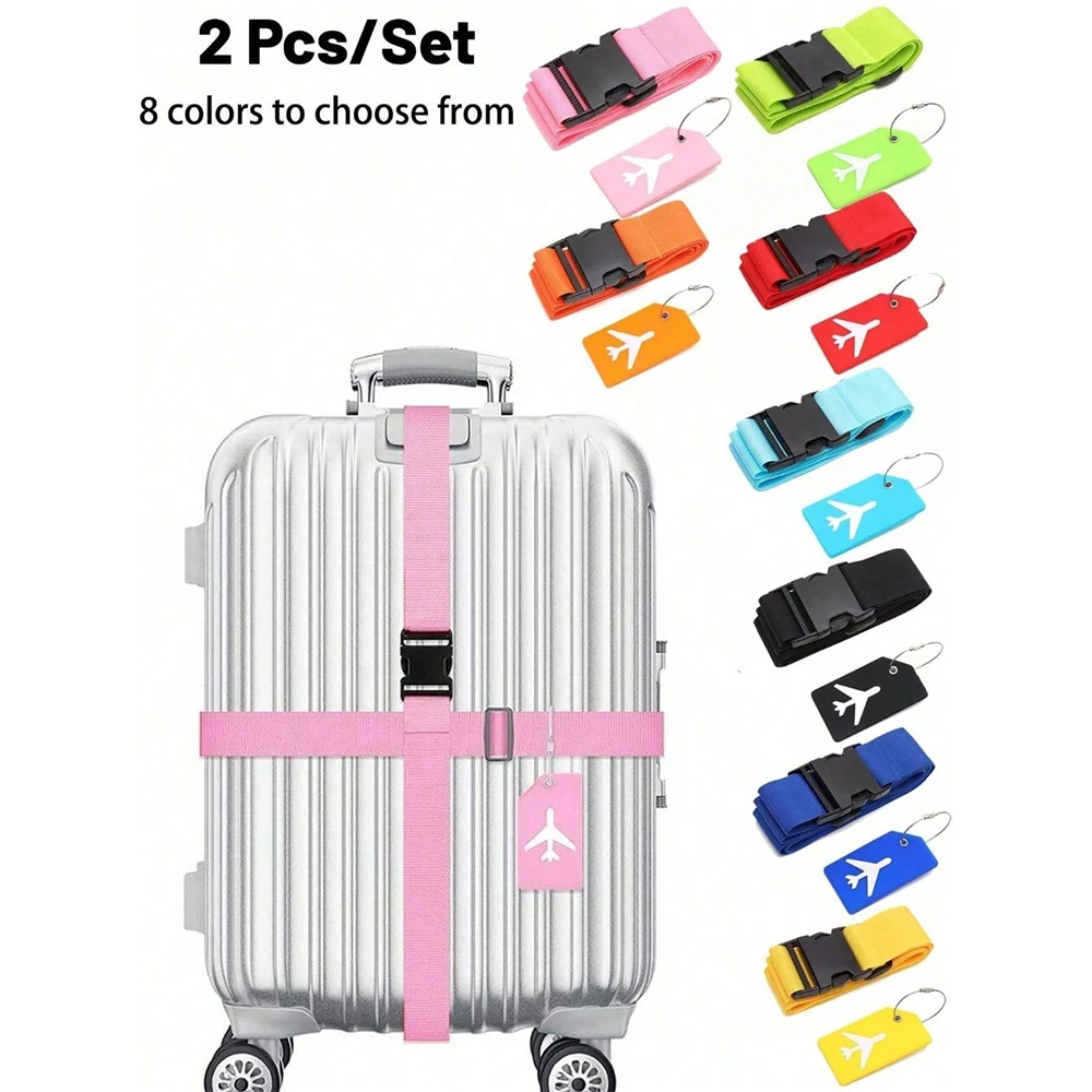 Набор ремней для багажа с бага – обзор и цена Travel Luggage Set