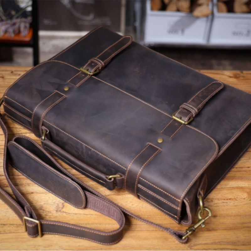 Роскошная оригинальная Мужская – обзор и цена Leather Briefcase