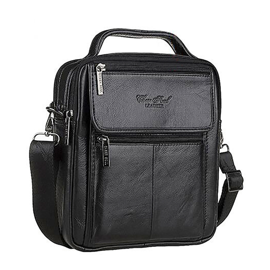 Мужская сумка-мессенджер через – обзор и цена Leather Briefcase