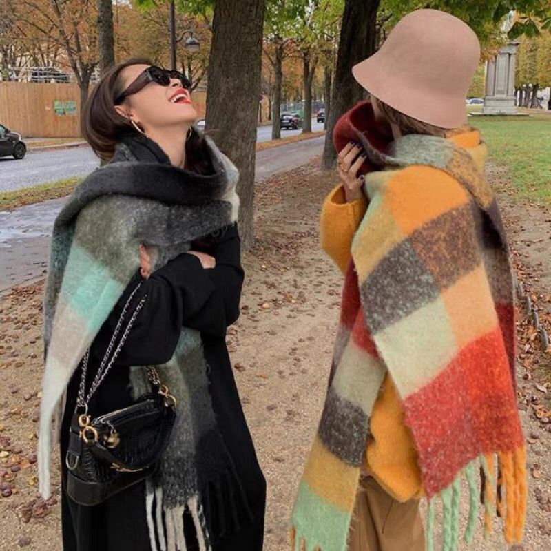 НОВЫЙ роскошный зимний толстый – обзор и цена Cashmere Scarf