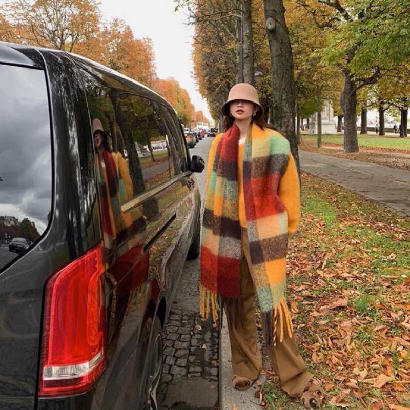 НОВЫЙ роскошный зимний толстый – обзор и цена Cashmere Scarf