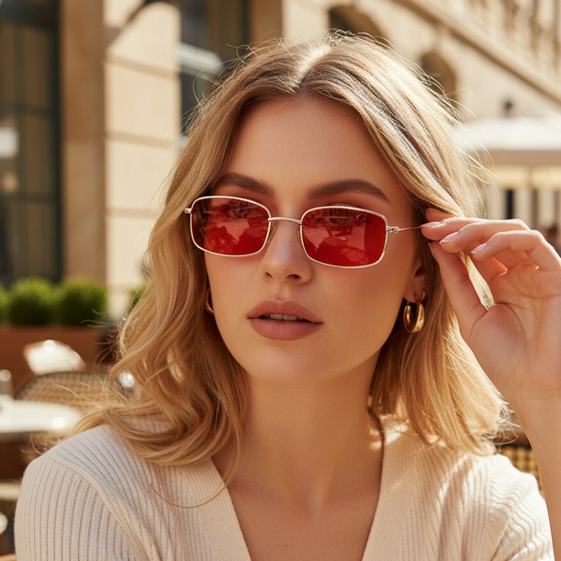 Новые классические квадратные  – обзор и цена Sunglasses Uv400