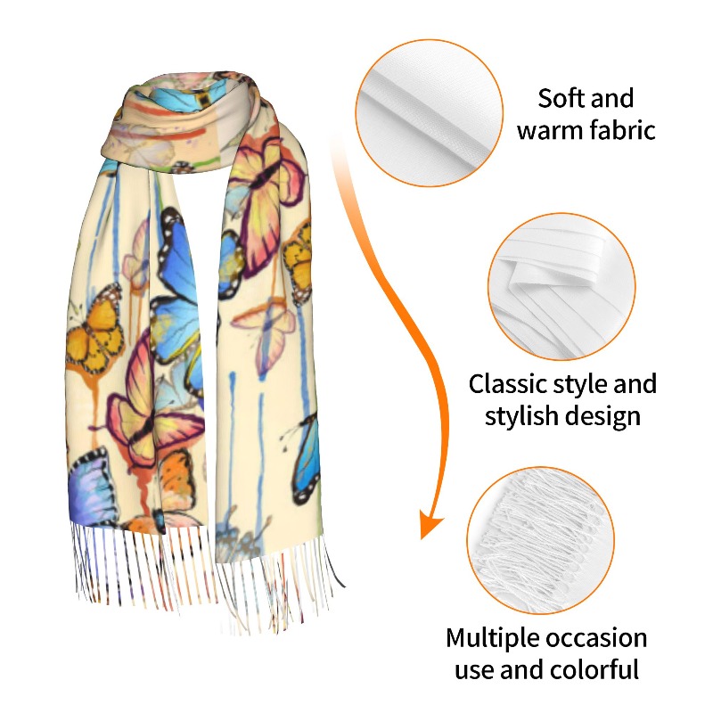 Ретро-шарф из кашемира с принт – обзор и цена Cashmere Scarf
