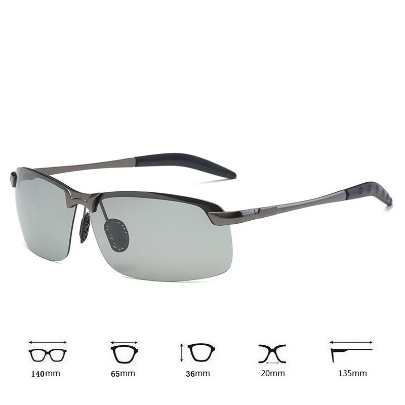 Мужские фотохромные поляризова – обзор и цена Sunglasses Uv400