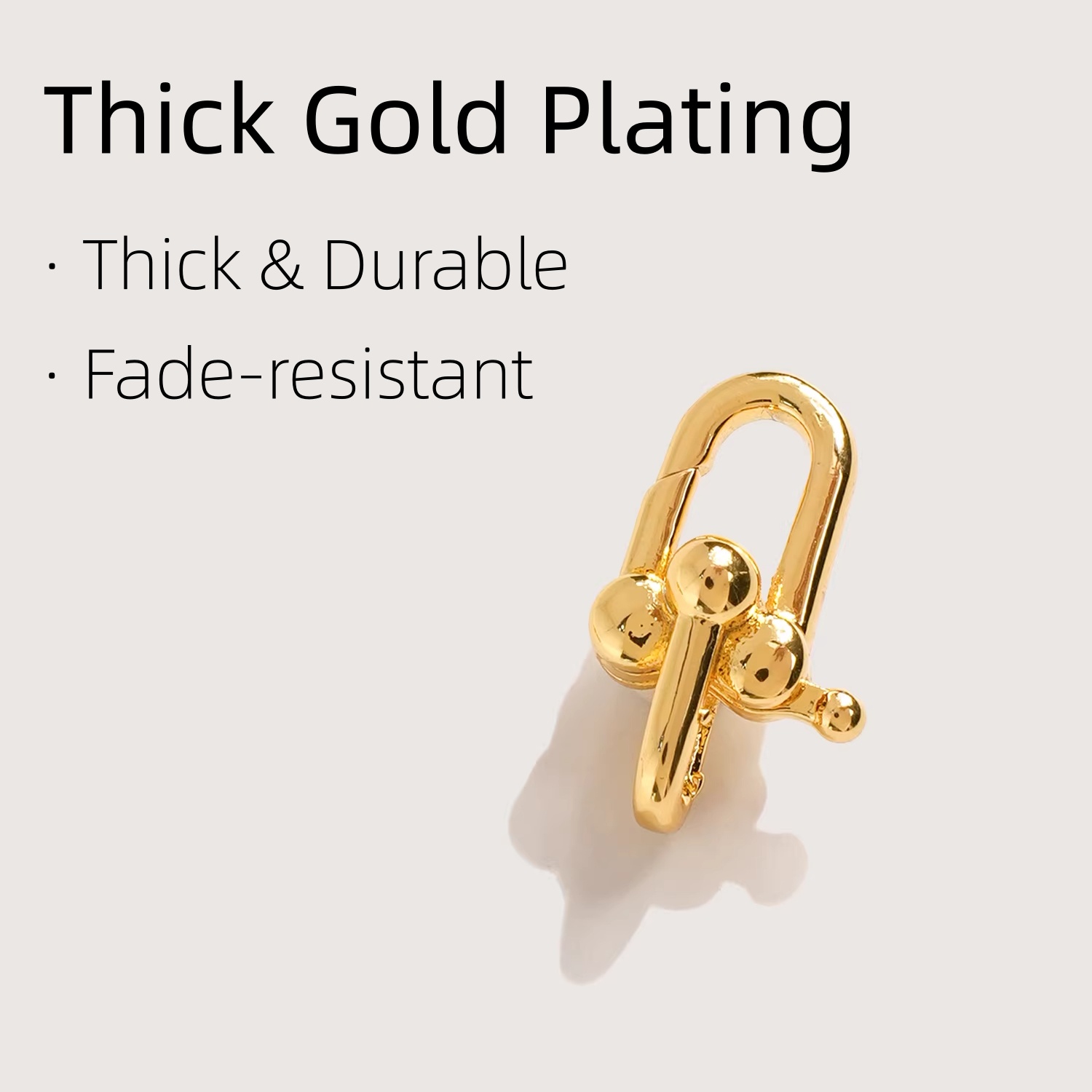 Застежка с позолотой 18K, для  – обзор и цена Gold Plated Jewelry
