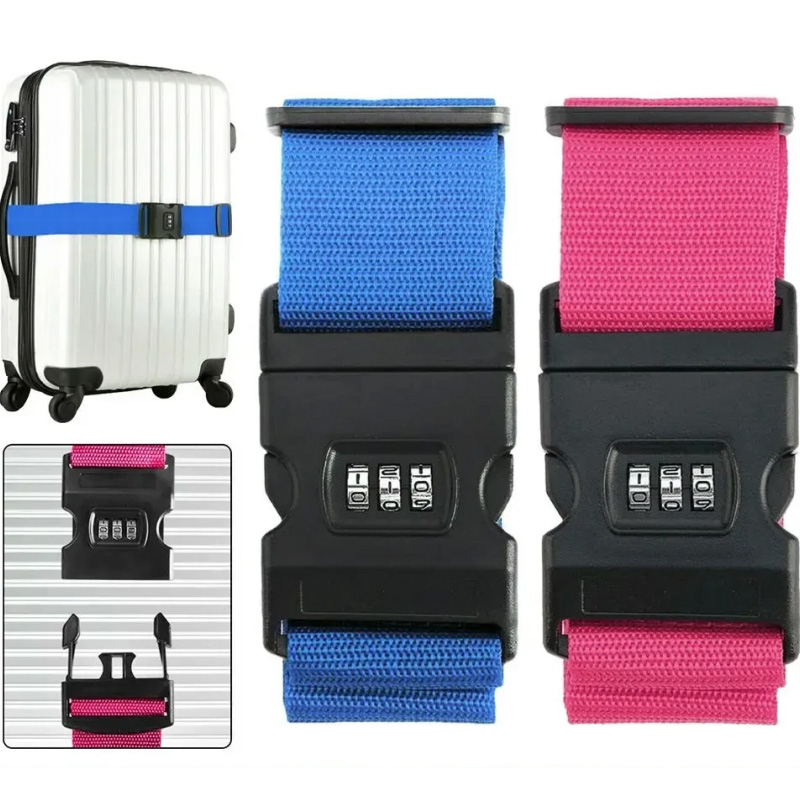 Ремни для багажа, прочные, эла – обзор и цена Travel Luggage Set