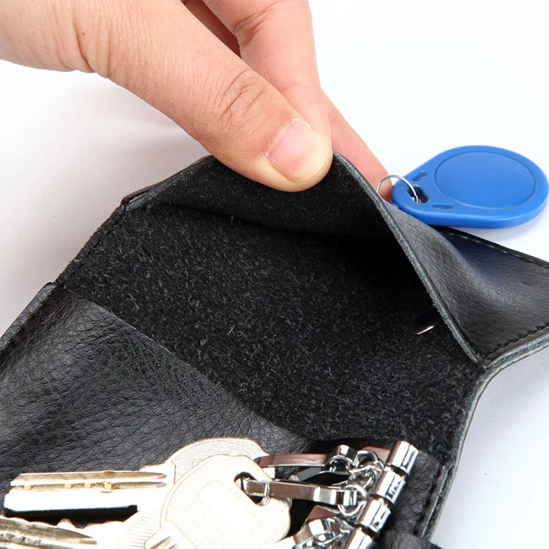 Кожаный брелок-органайзер для  – обзор и цена Leather Wallet Men