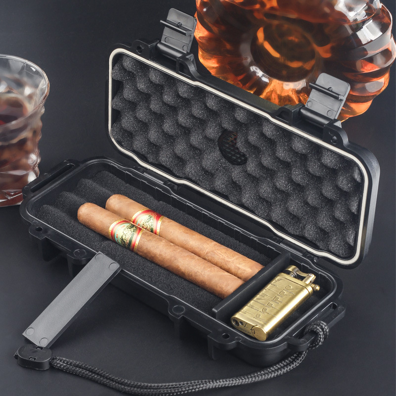 Портативный хьюмидор для сигар – обзор и цена Premium Cigar Case