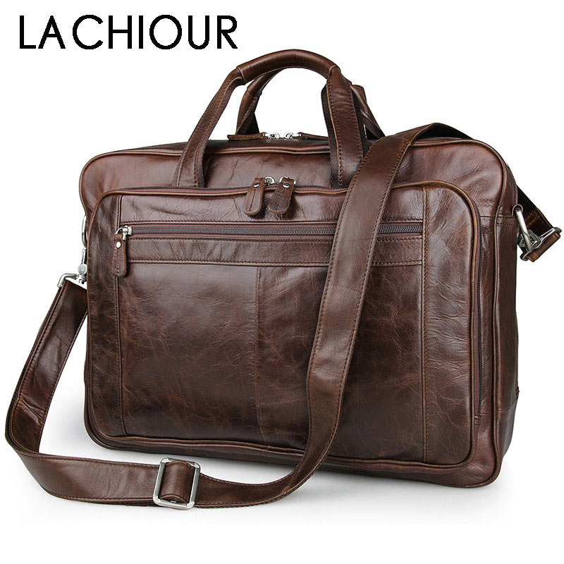 Мужская сумка из натуральной к – обзор и цена Leather Briefcase
